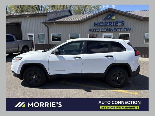 Bright White Clearcoat 2017 Jeep Cherokee Sport