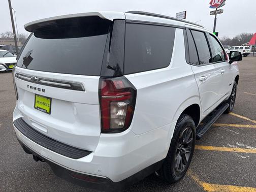 Summit White 2021 Chevrolet Tahoe 4WD Z71
