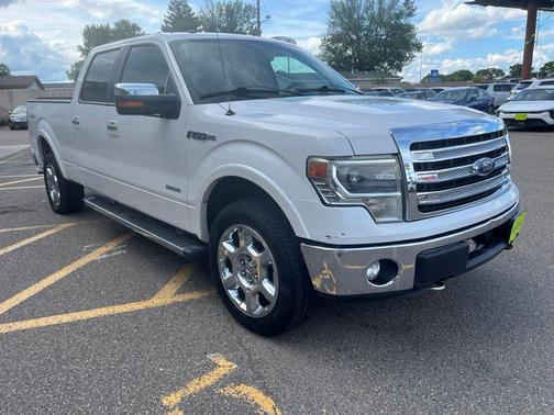 White Platinum Clearcoat Metallic 2013 Ford F-150 Lariat