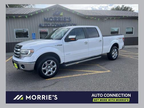 White Platinum Clearcoat Metallic 2013 Ford F-150 Lariat