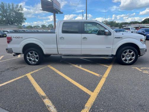 White Platinum Clearcoat Metallic 2013 Ford F-150 Lariat