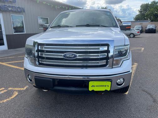White Platinum Clearcoat Metallic 2013 Ford F-150 Lariat
