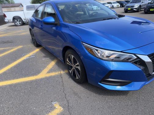 Electric Blue Metallic 2021 Nissan Sentra SV