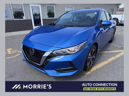 Electric Blue Metallic 2021 Nissan Sentra SV