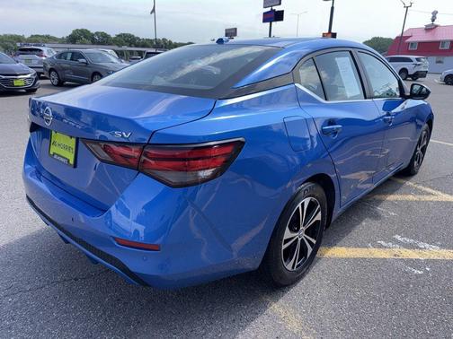 Electric Blue Metallic 2021 Nissan Sentra SV