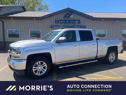 Silver Ice Metallic 2018 Chevrolet Silverado 1500 1LT