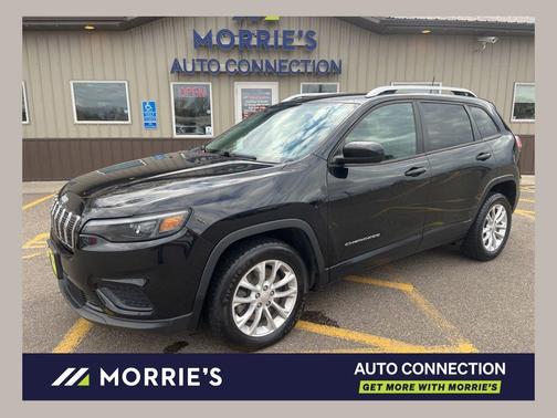 Diamond Black Crystal Pearlcoat 2020 Jeep Cherokee Latitude