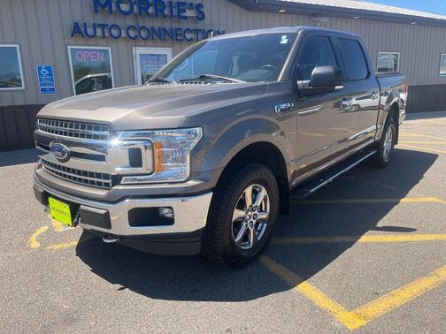 Stone Gray 2018 Ford F-150 XLT