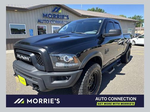 Diamond Black Crystal Pearlcoat 2020 RAM 1500 Classic Warlock Quad Cab 4x4 6'4' Box