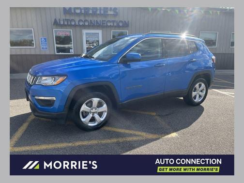 Laser Blue Pearlcoat 2018 Jeep Compass Latitude