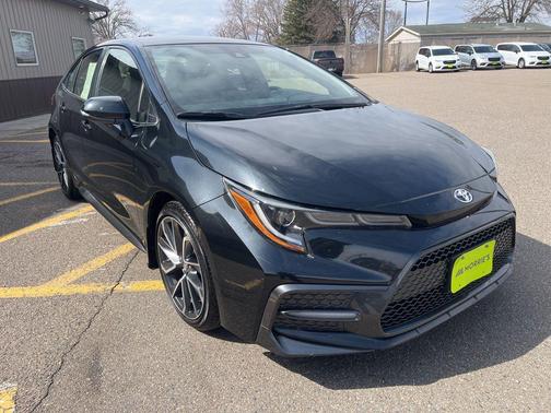 Black Sand Pearl 2022 Toyota Corolla SE
