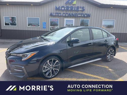 Black Sand Pearl 2022 Toyota Corolla SE