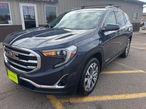 Blue Steel Metallic 2018 GMC Terrain SLT