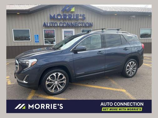 Blue Steel Metallic 2018 GMC Terrain SLT