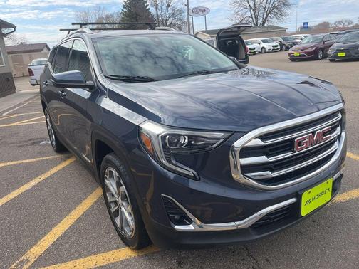 Blue Steel Metallic 2018 GMC Terrain SLT