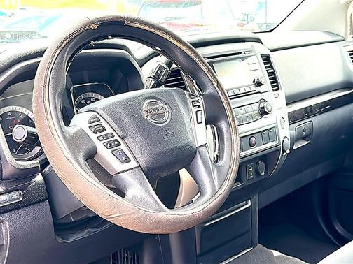 Magnetic Black 2017 Nissan Titan SV