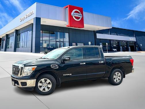 Magnetic Black 2017 Nissan Titan SV