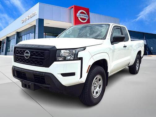 Glacier White 2024 Nissan Frontier S