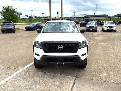 Glacier White 2024 Nissan Frontier S
