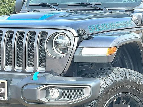 Granite Crystal Metallic Clearcoat 2022 Jeep Wrangler Unlimited 4xe Rubicon