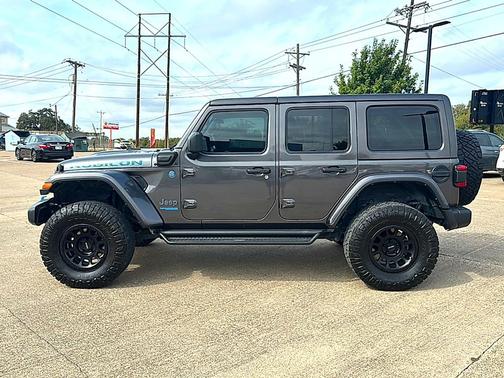 Granite Crystal Metallic Clearcoat 2022 Jeep Wrangler Unlimited 4xe Rubicon