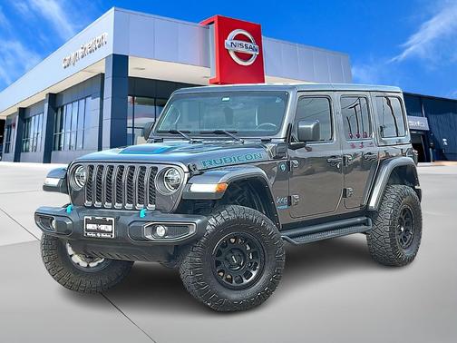 Granite Crystal Metallic Clearcoat 2022 Jeep Wrangler Unlimited 4xe Rubicon