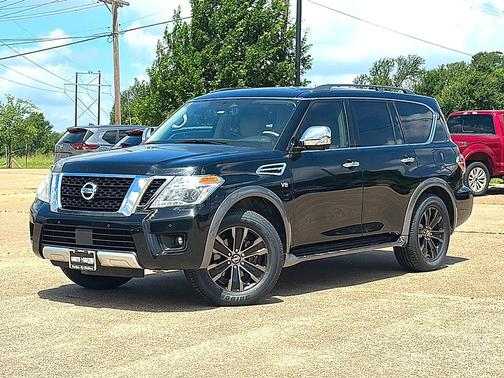 Super Black 2018 Nissan Armada Platinum