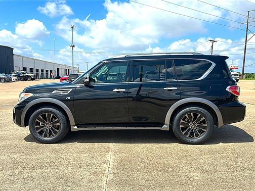 Super Black 2018 Nissan Armada Platinum