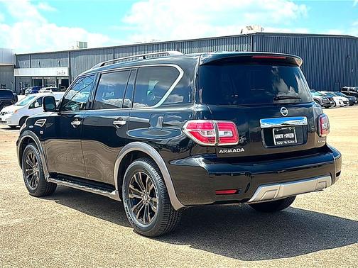 Super Black 2018 Nissan Armada Platinum