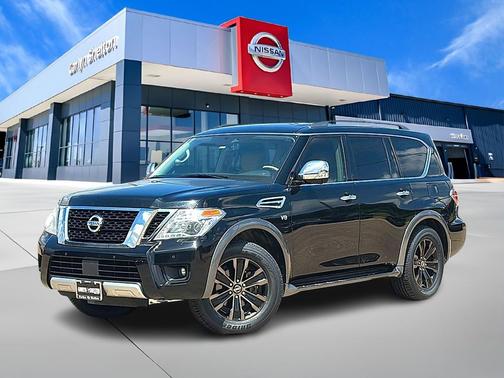 Super Black 2018 Nissan Armada Platinum