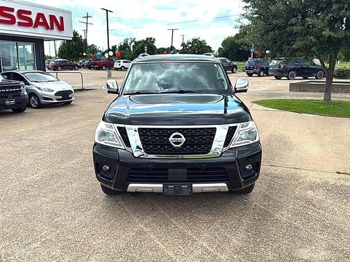 Super Black 2018 Nissan Armada Platinum