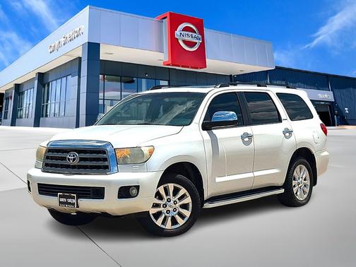 Blizzard Pearl 2013 Toyota Sequoia Platinum