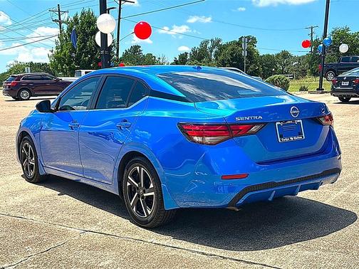 Electric Blue Metallic 2025 Nissan Sentra SV