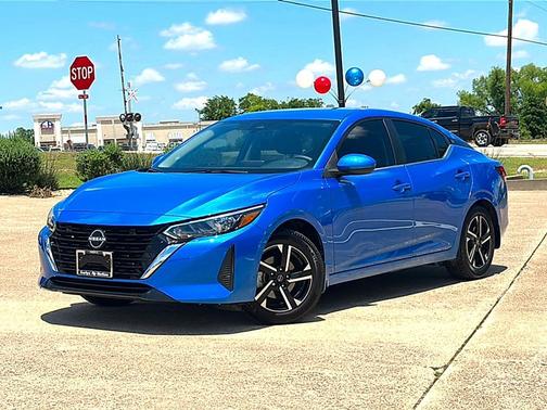Electric Blue Metallic 2025 Nissan Sentra SV