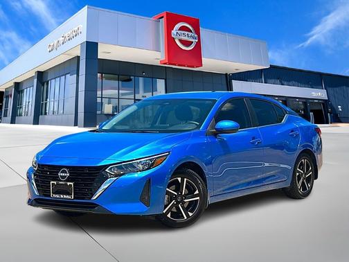 Electric Blue Metallic 2025 Nissan Sentra SV