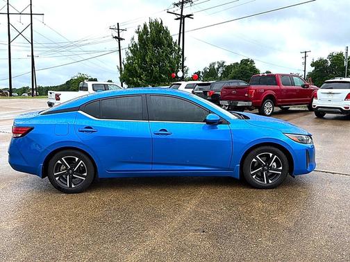 Electric Blue Metallic 2025 Nissan Sentra SV