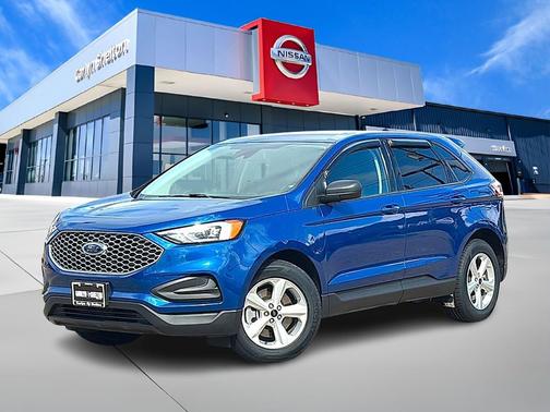 Atlas Blue Metallic 2024 Ford Edge SE