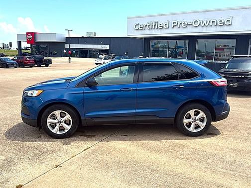 Atlas Blue Metallic 2024 Ford Edge SE