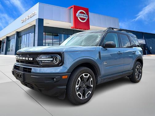 Azure Gray Metallic Tri-Coat 2024 Ford Bronco Sport Outer Banks