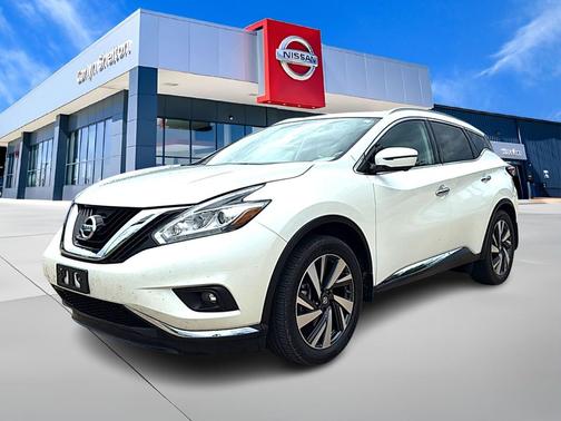 Pearl White 2018 Nissan Murano Platinum