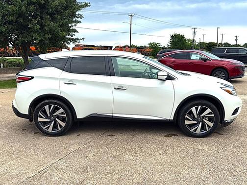 Pearl White 2018 Nissan Murano Platinum