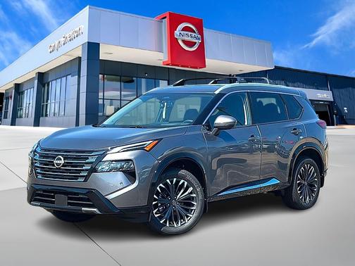 Gun Metallic 2026 Nissan Rogue Platinum