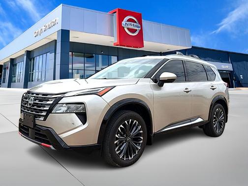 Champagne Silver Metallic 2025 Nissan Rogue Platinum