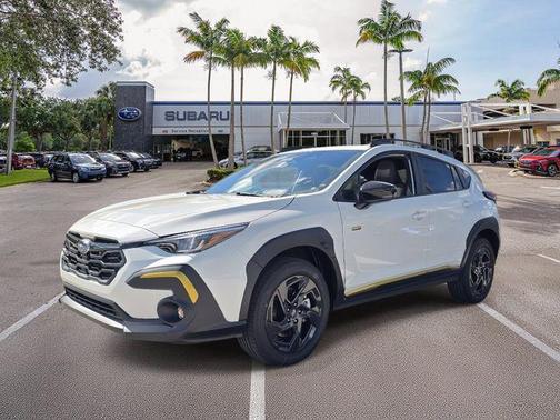 Crystal White Pearl 2025 Subaru Crosstrek Sport
