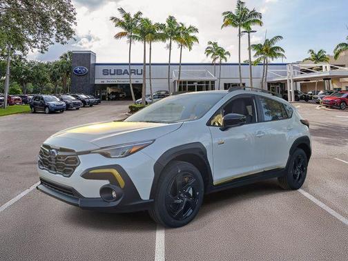Crystal White Pearl 2025 Subaru Crosstrek Sport