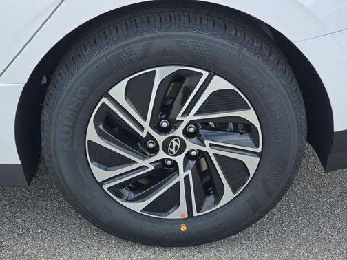Serenity White 2026 Hyundai SONATA Hybrid Base
