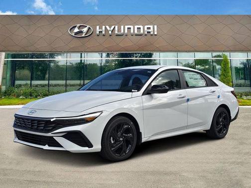 Serenity White 2026 Hyundai ELANTRA Sport