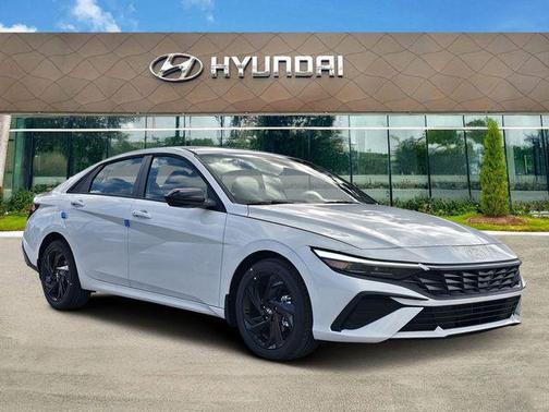 Serenity White 2026 Hyundai ELANTRA Sport