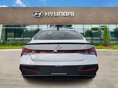 Serenity White 2026 Hyundai ELANTRA Sport