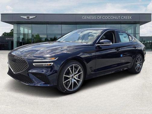 Capri Blue 2026 Genesis G70 2.5T RWD Prestige